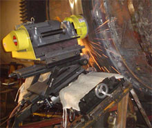 trunnion grinder