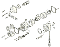 atp/ozat replacement parts for pneumatic tools
