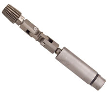 turbine style straight tube cleaners